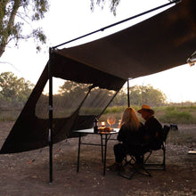 Tiegear Shield Awning Privacy Screens Wall Mesh 5.18M X 1.95M for Caravan Park