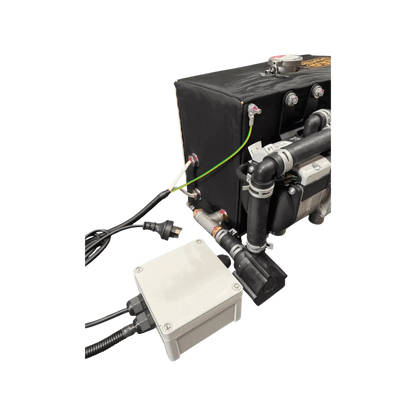 ECP Autoterm 5kw HotBox Hydronic Water Heater with 1200w 240v