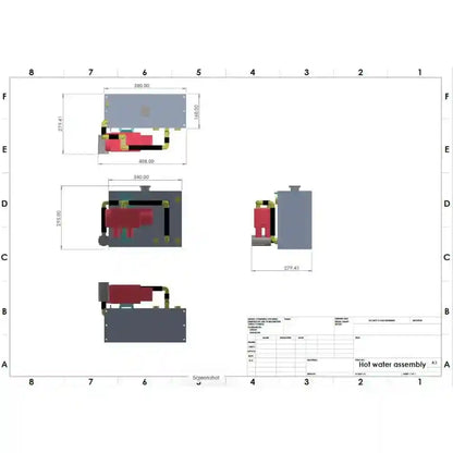 ECPHotbox 5kw Combi Air Heater 2kw