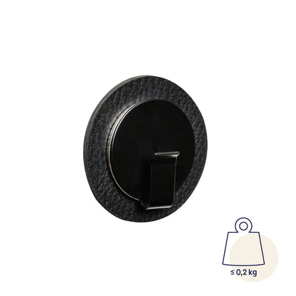 Magnetic Hook CLEVER BLACK incl. Pad BLACK By Silwy