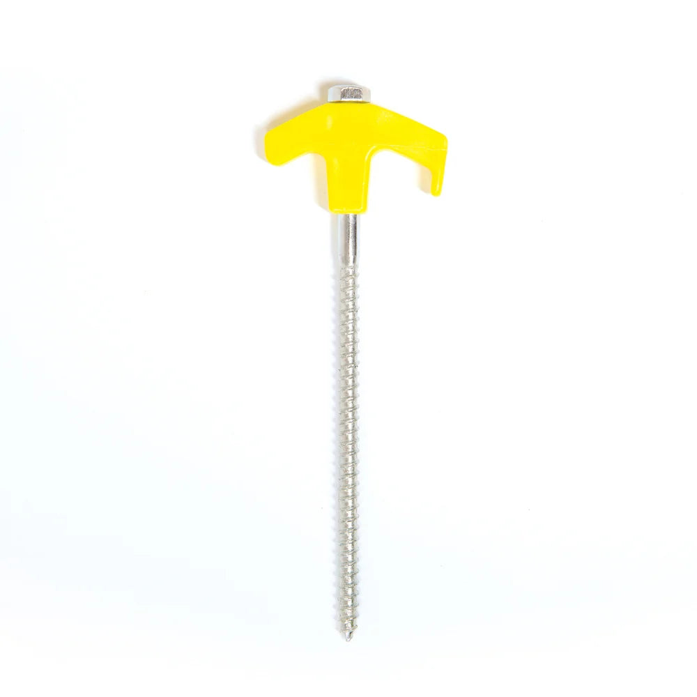 OZtrail 16 Piece Screw in Tent Peg Set