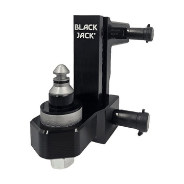 Black Jack Centuria Adjustable Hitch 150mm 3.5t Alloy - Black