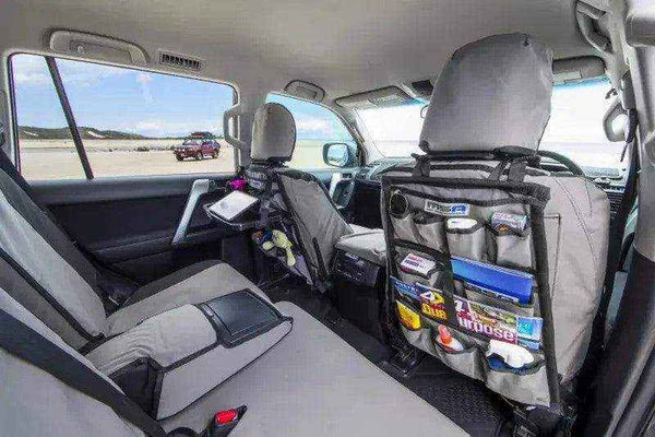 MSA 4x4 Seat Organiser – Heavy-Duty Canvas Car Storage - Everything Caravans