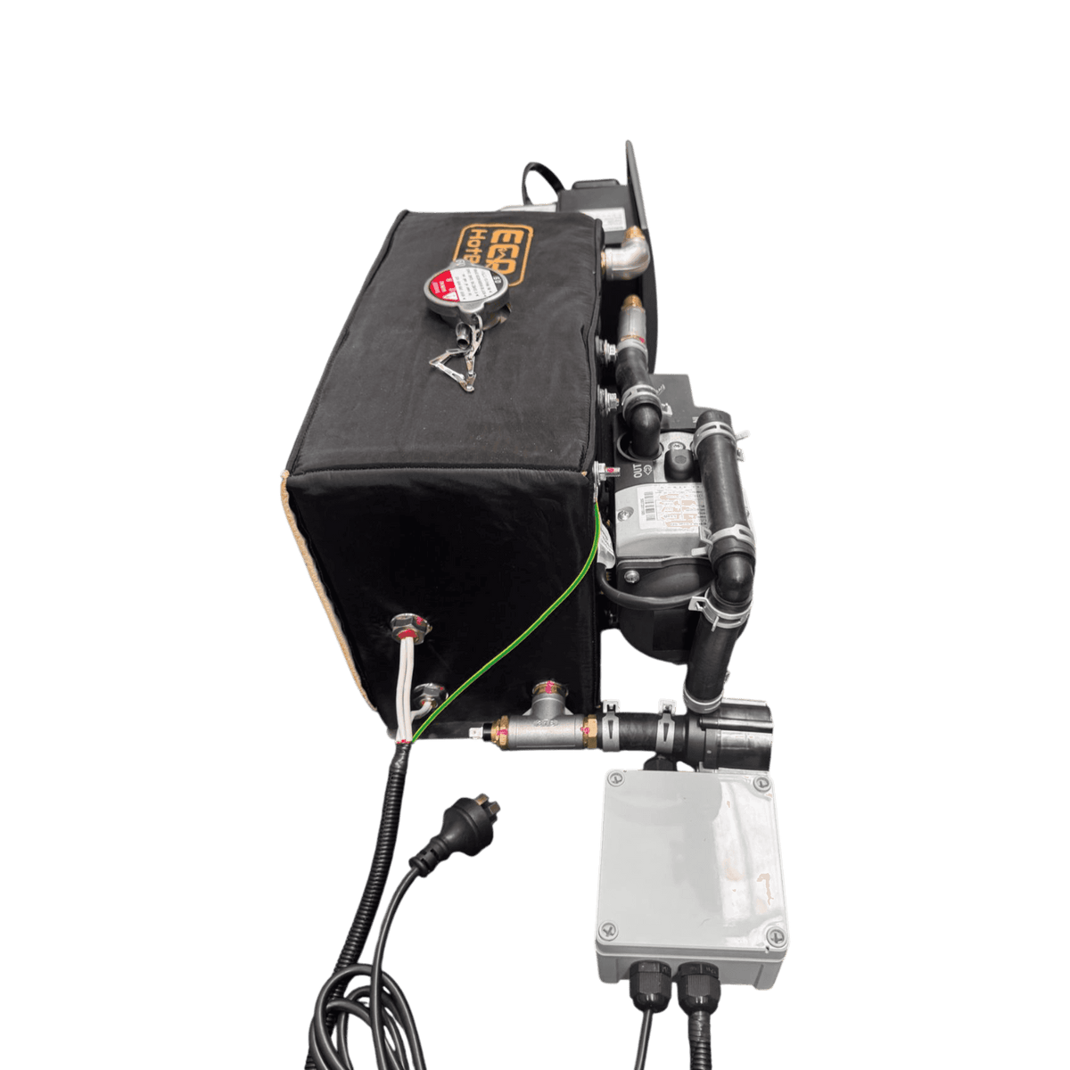 ECP Autoterm 5kw HotBox Hydronic Water Heater with 1200w 240v