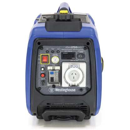 Westinghouse iGen3750PRO Inverter Generator with Electric Start and Remote for 3750 Starting Watts / 3000 Running Watts