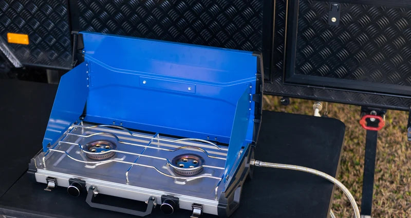 Companion Proheat 2 Burner Stove (Low Pressure for Caravans)
