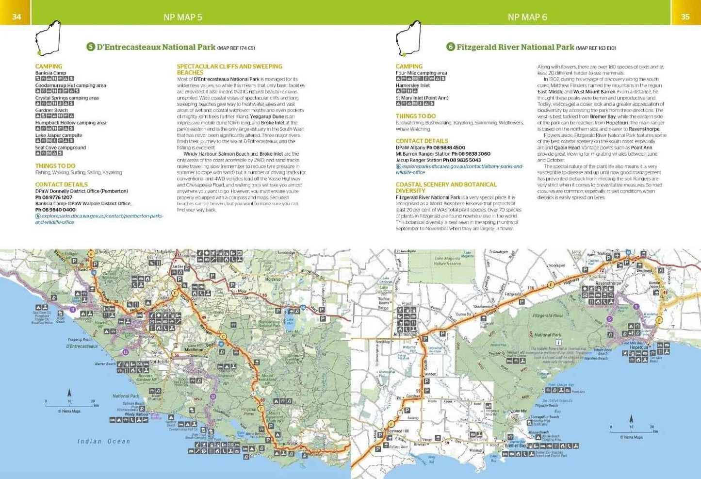 Hema Western Australia Road and 4WD Track Atlas