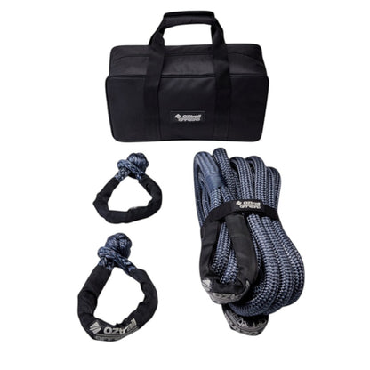 OZtrail 4 Piece Deluxe Kinetic Rope Recovery Kit