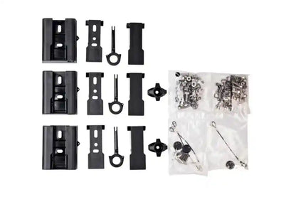 Racksbrax HD Hitch Standard Triple Quick Release Awning Brackets