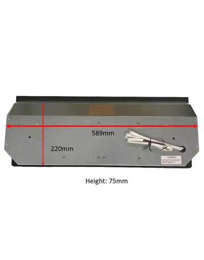 Sphere Tempered Glass Face Recessed Rangehood. C6110Y