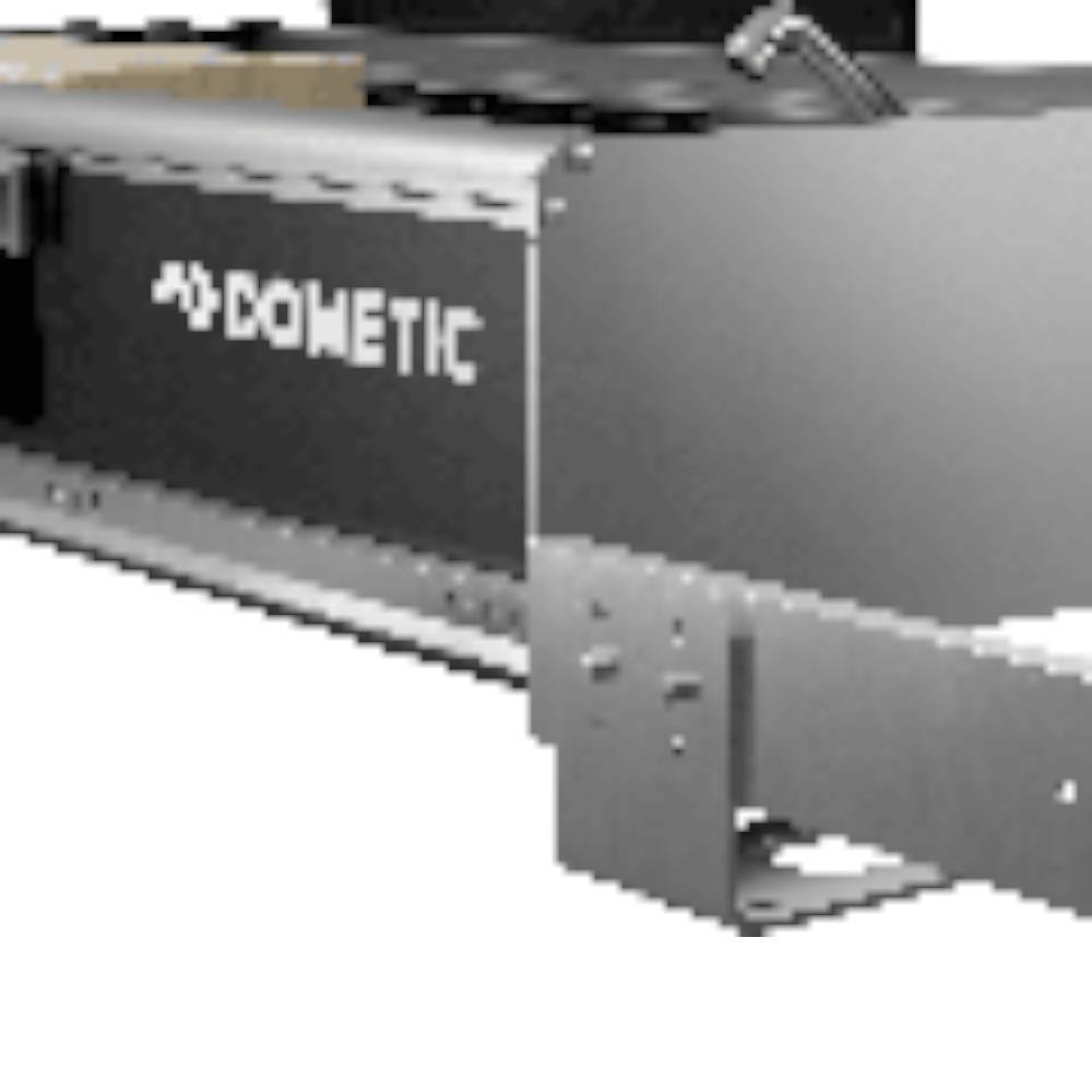 Dometic Slide Out Kitchen with 3‑burner cooktop, sink and benchtop for Caravan