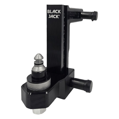 Black Jack Centuria Adjustable Hitch 200mm 3.5t Alloy - Black