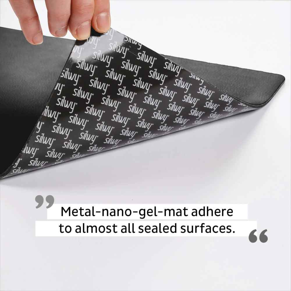 Metal-Nano-Gel-Mat BLACK for Magnetic Glasses By Silwy