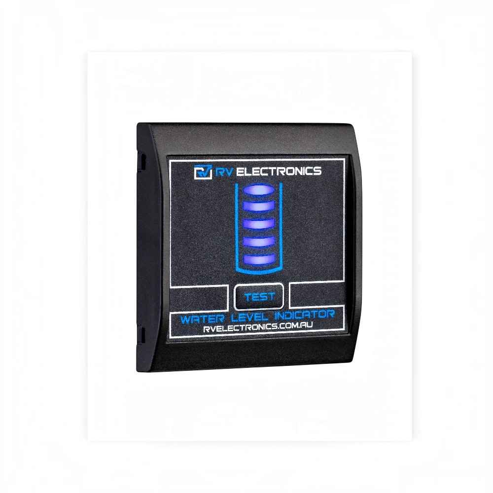 RV Electronics LED Black Single Tank Water Level Indicator