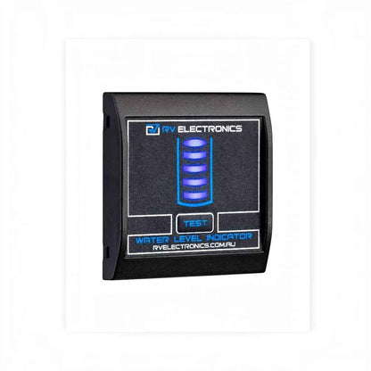 RV Electronics LED Black Single Tank Water Level Indicator