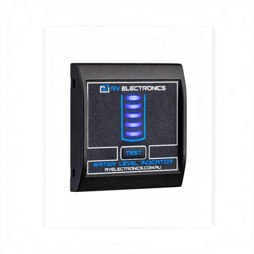 RV Electronics LED Black Single Tank Water Level Indicator