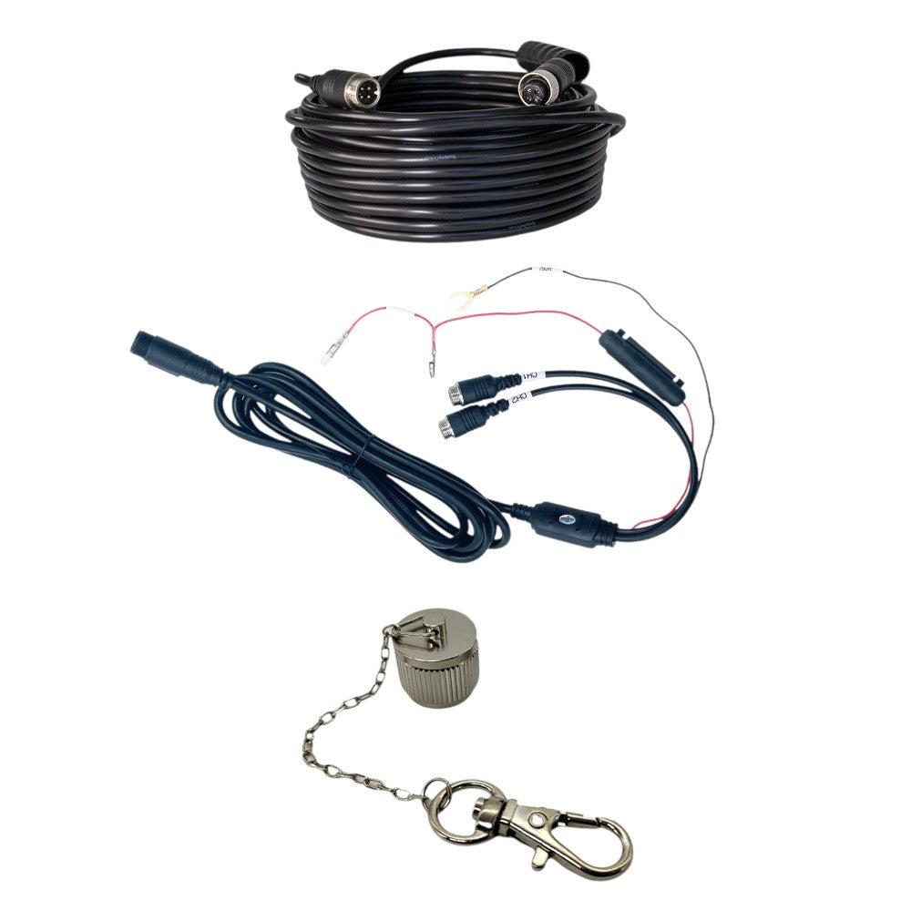 SafetyDave New Car Replacement Cable Kit 12 pin High Definition