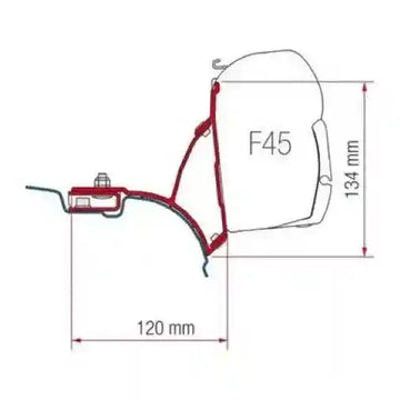 Fiamma VWT5 and T6 Transporter Multivan Uk. 98655-648 - Everything Caravans