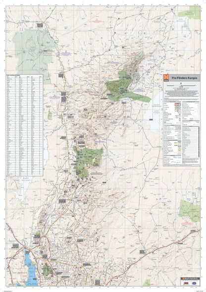 Hema Flinders Ranges Map - Everything Caravans