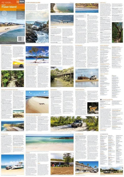 Hema Fraser Island Kgari Map - Everything Caravans