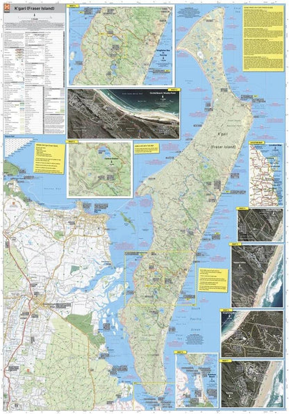 Hema Fraser Island Kgari Map - Everything Caravans
