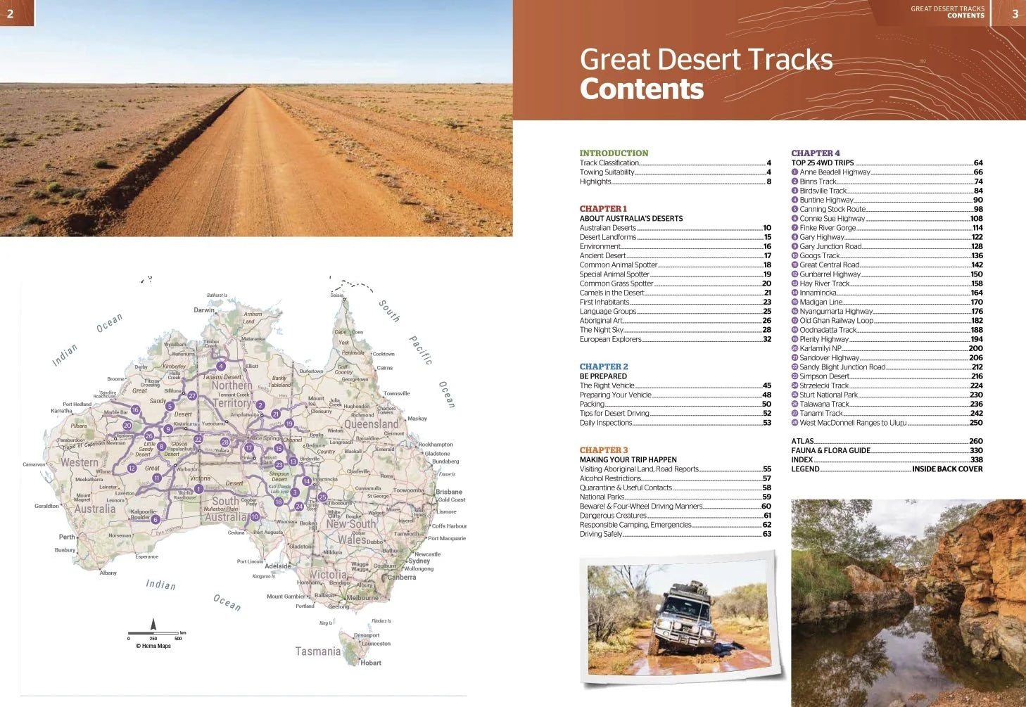 Hema Great Desert Tracks Atlas and Guide - Everything Caravans