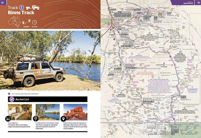 Hema Great Desert Tracks Atlas and Guide - Everything Caravans