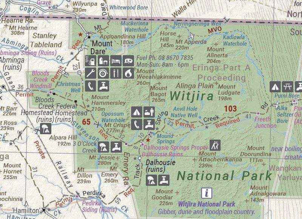 Hema Great Desert Tracks Eastern Sheet - Everything Caravans