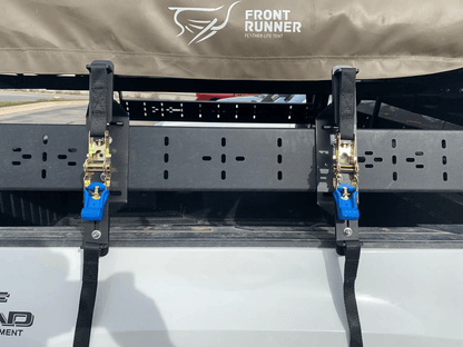 Eezi-Awn Universal Trax Mounts including Ratchet Straps - Black Friday Sale - Everything Caravans