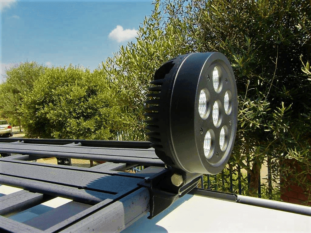 Eezi-Awn Spot Adaptor Brackets to Fix Led Spotlights to K9 Rak - Black Friday Sale - Everything Caravans