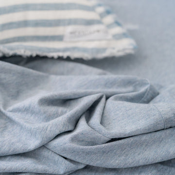 MeanderWild Jersey Cotton Fitted Bunk Sheets - Stillwater
