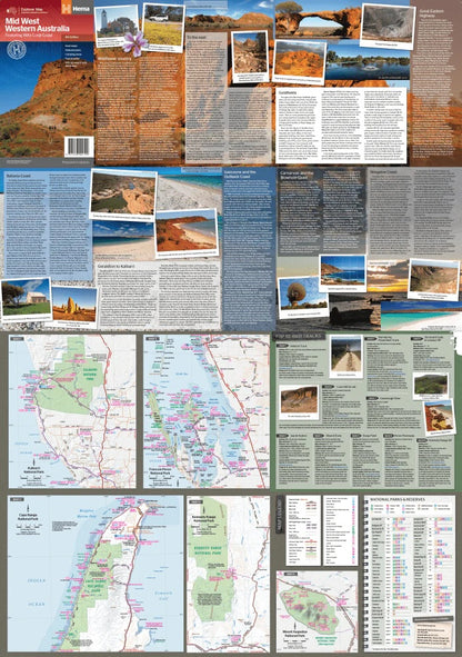 Hema Mid West Western Australia Map - Everything Caravans