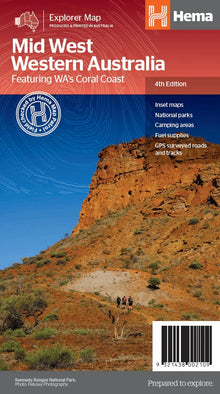 Hema Mid West Western Australia Map - Everything Caravans