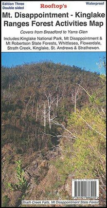 Hema Mt Disappointment - Kinglake Ranges Map - Everything Caravans
