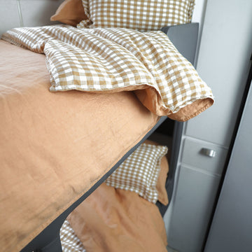 MeanderWild Little Wild Bunk Quilt Set - Rust