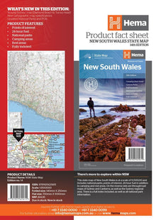 Hema New South Wales State Map - Everything Caravans