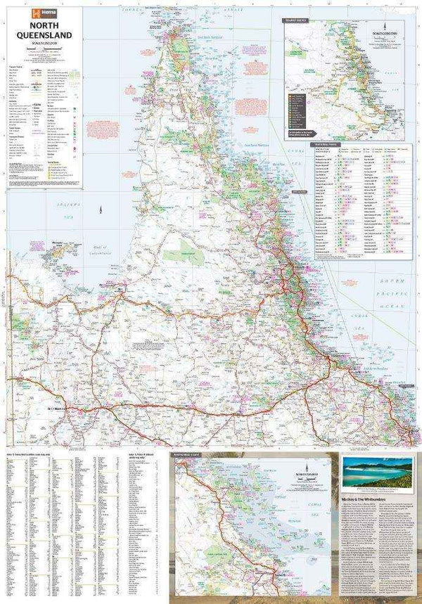 Hema North Queensland Map - Everything Caravans