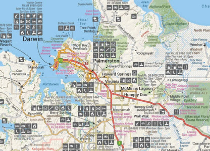 Hema Northern Territory State Map - Everything Caravans