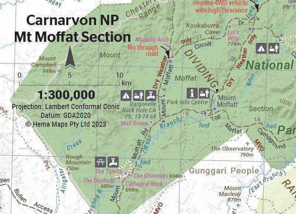 Hema Outback Queensland Map - Everything Caravans