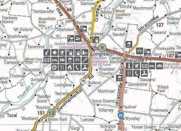 Hema Outback Queensland Map - Everything Caravans
