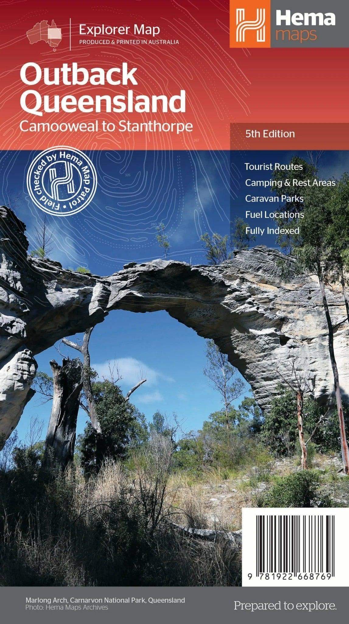 Hema Outback Queensland Map – Everything Caravans