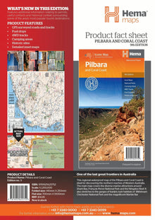 Hema Pilbara and Coral Coast Map - Everything Caravans