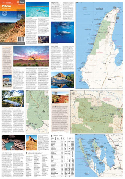 Hema Pilbara and Coral Coast Map - Everything Caravans