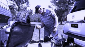 Black Jack Trailer Jockey No Clamp - Electric Powered Jack Lift