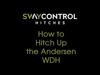 Andersen 4" Drop Weight Distribution Hitch