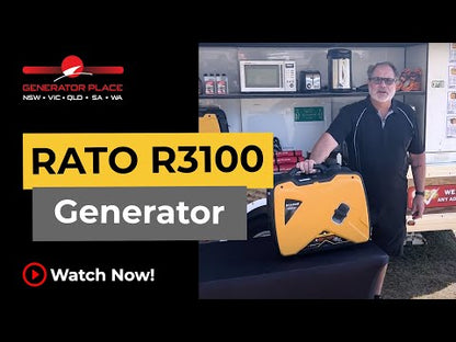 Rato R3100Ie 3.3Kw Inverter Generator with Oil