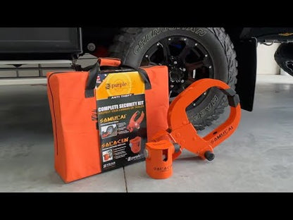 Purpleline Samurai Fullstop Security Kit Standard Hitch