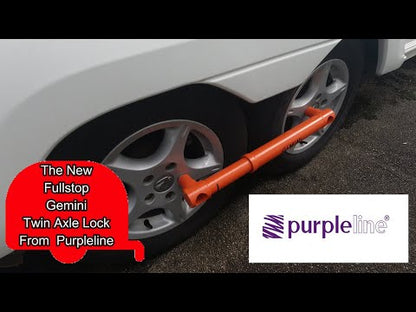 Purpleline Gemini Ultimate Security Device for Twin-Axle Vans