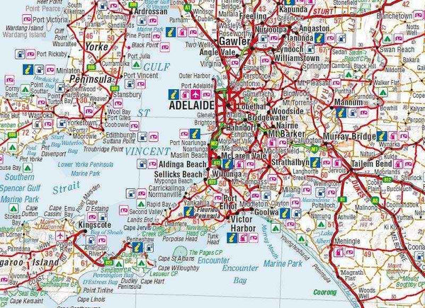 Hema South Australia State Map - Everything Caravans