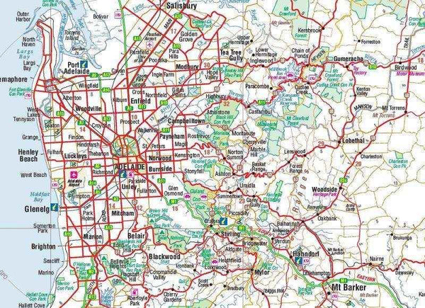 Hema South Australia State Map - Everything Caravans